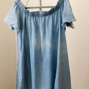 Denim dress